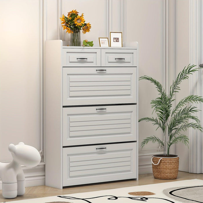 Sapateira Organizadora com 3 Portas e 2 Gavetas