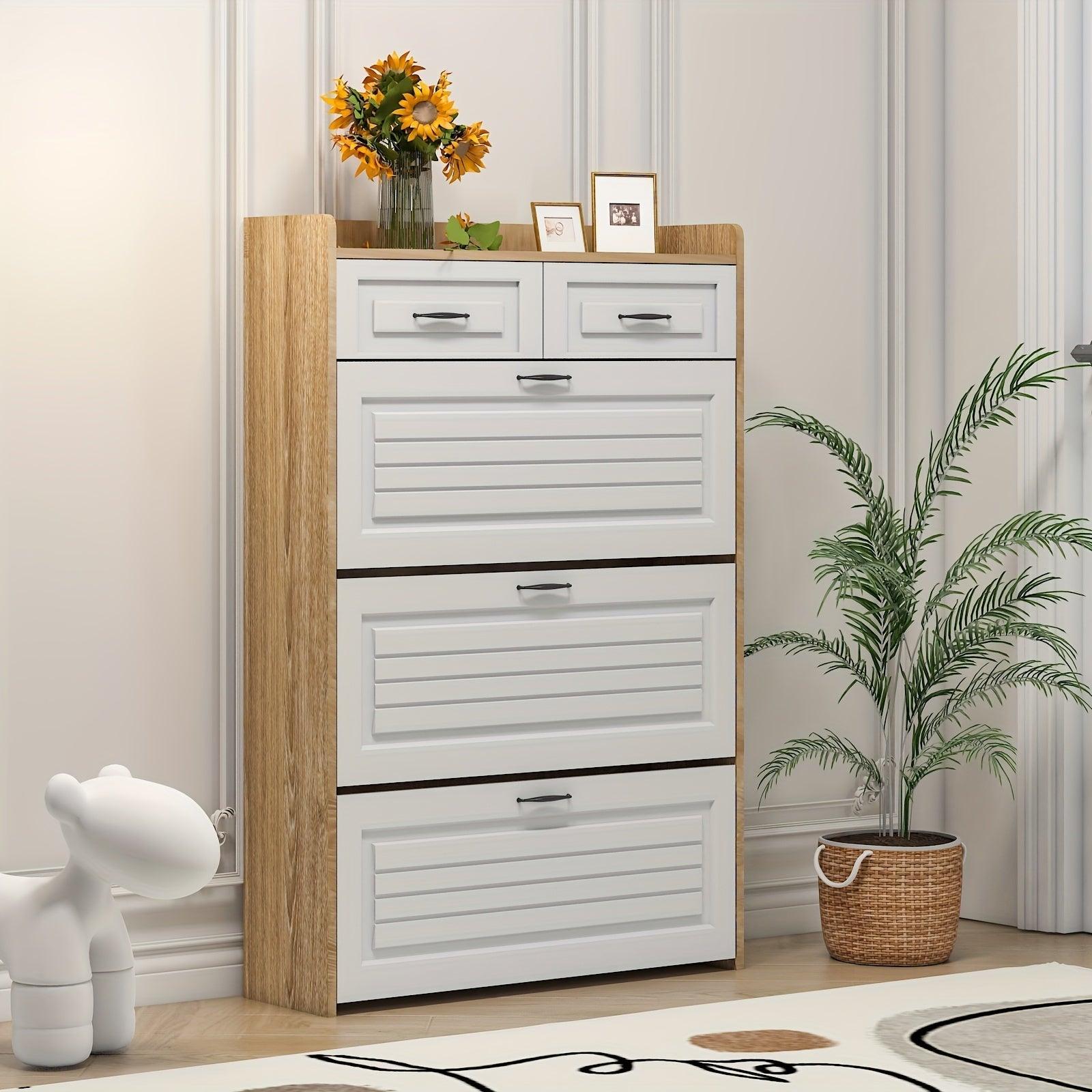 Sapateira Organizadora com 3 Portas e 2 Gavetas